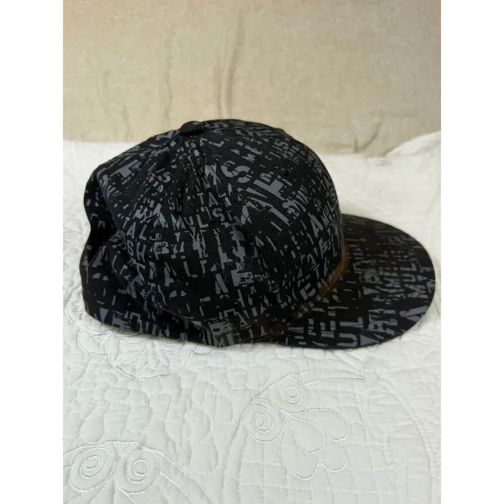 Metal Mulisha Black L XL Flexfit Fitted Cap Hat Motocross BMX Streetwear Logo